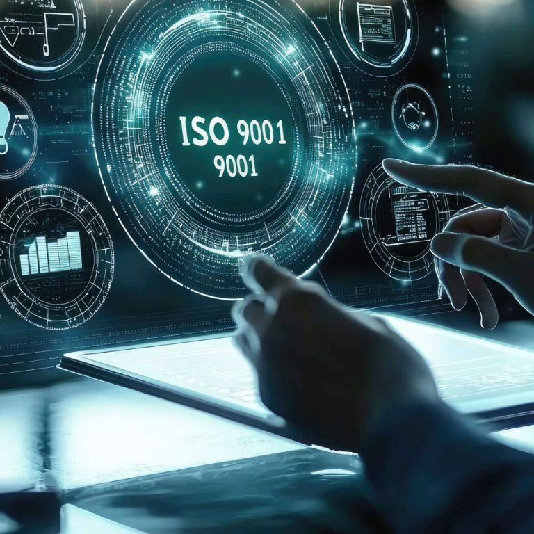 Certificación ISO 9001 en una empresa industrial