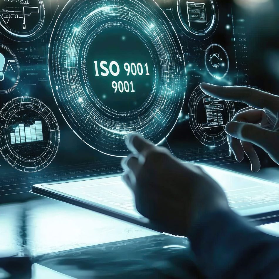 Certificación ISO 9001 en una empresa industrial